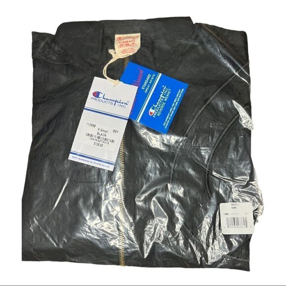 Champion C Logo Track Jacket in Black - Picture 8 of 10